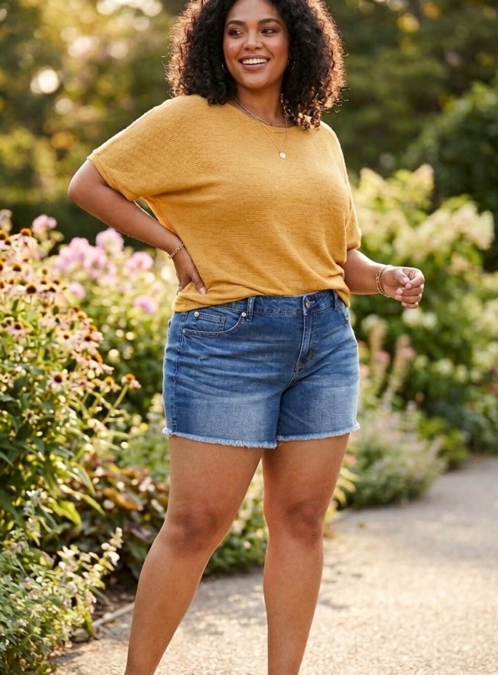 Torrid Plus Size Denim Blue Cutoff Jean Shorts Women's Plus Size 22